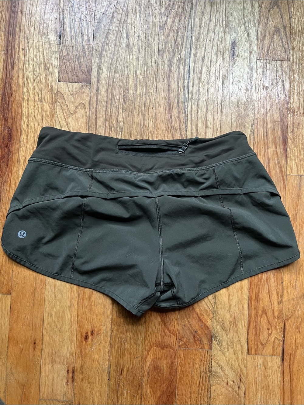 Lululemon Women's Green Athletic Running Shorts
